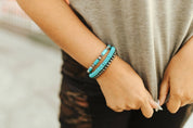Western Turquoise Bracelet Stack