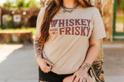 Whiskey Makes Me Frisky Graphic TeeTanS