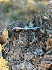 Wings of Turquoise Cuff Ring