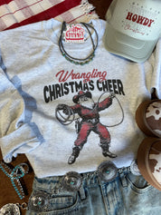 Wrangling Christmas Cheer Graphic SweatshirtAshS