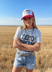 Zero Percent Liberal Graphic TeeCool GreyS