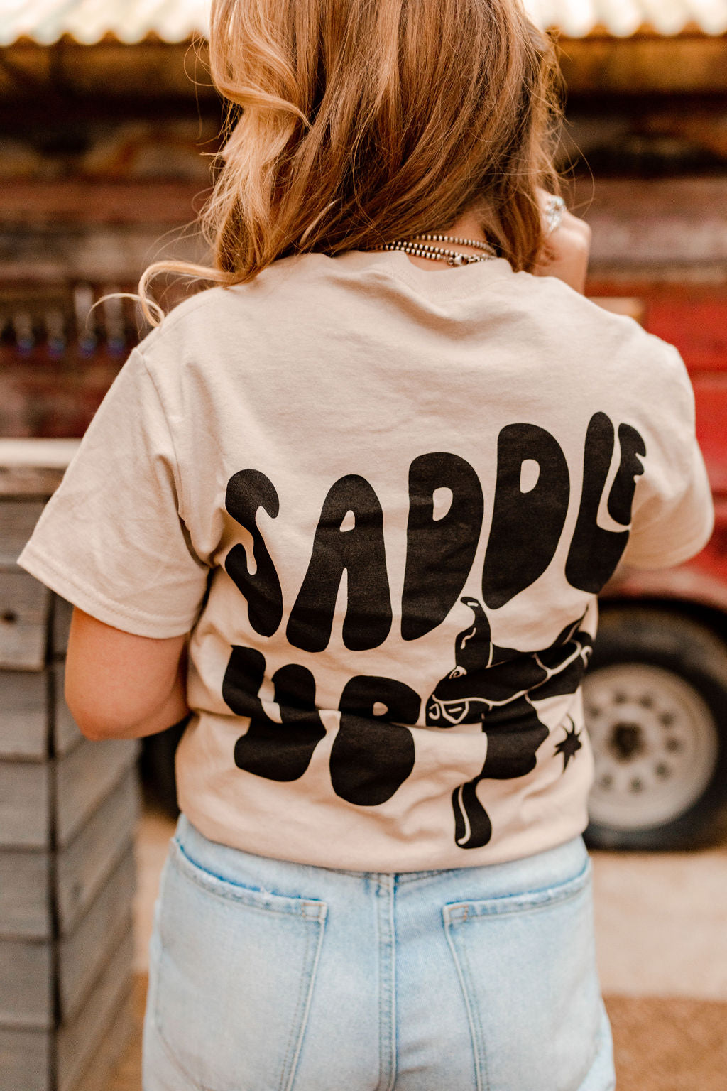 Saddle Up Western Graphic Tee Wild Junkie
