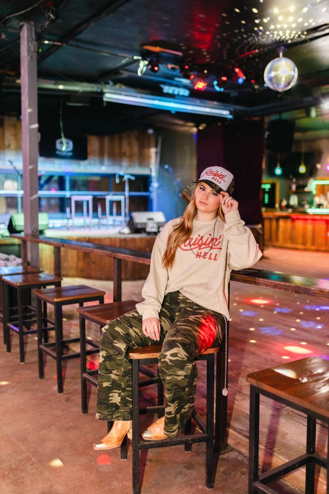 Camo Wide Cargo JeansCamo1