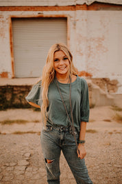 Knotted Multi - Strand Silver Pearl NecklaceSilverOS