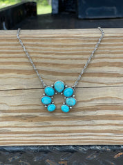 Turquoise Rowena Squash NecklaceTurquoiseOS