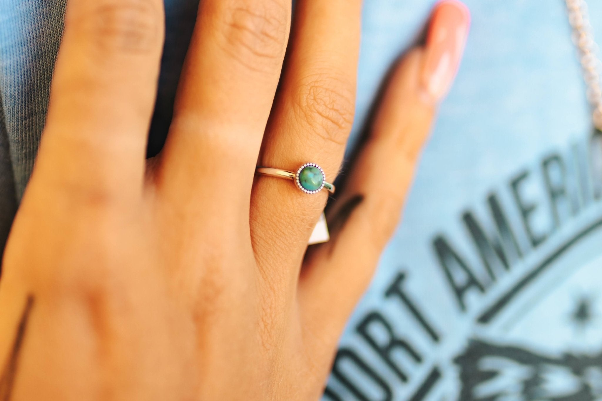 Turquoise Solitaire RingTurquoise6