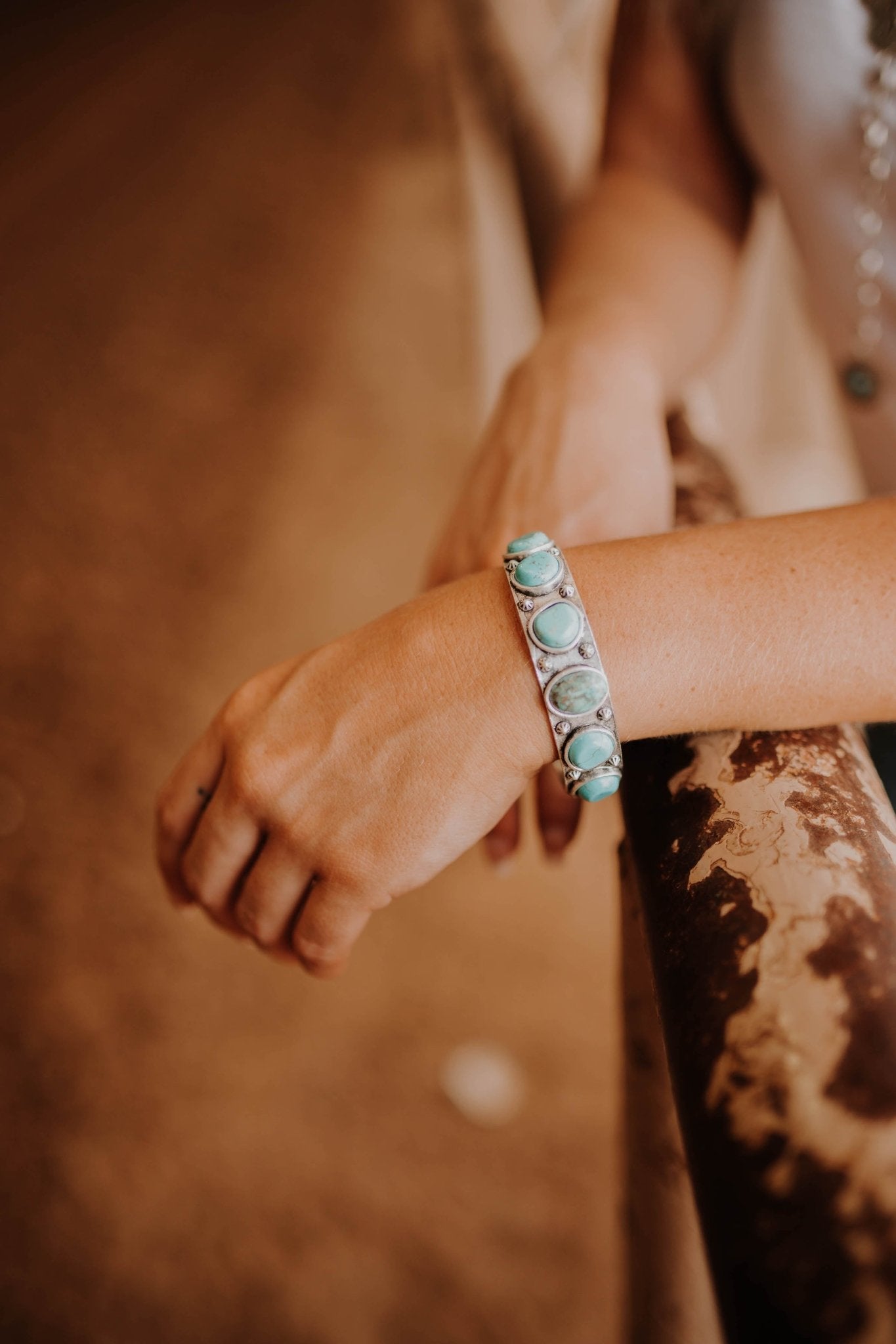 Turquoise Stone CuffTurquoiseOS