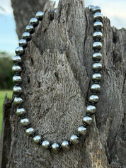 10mm Hematite Beaded Choker