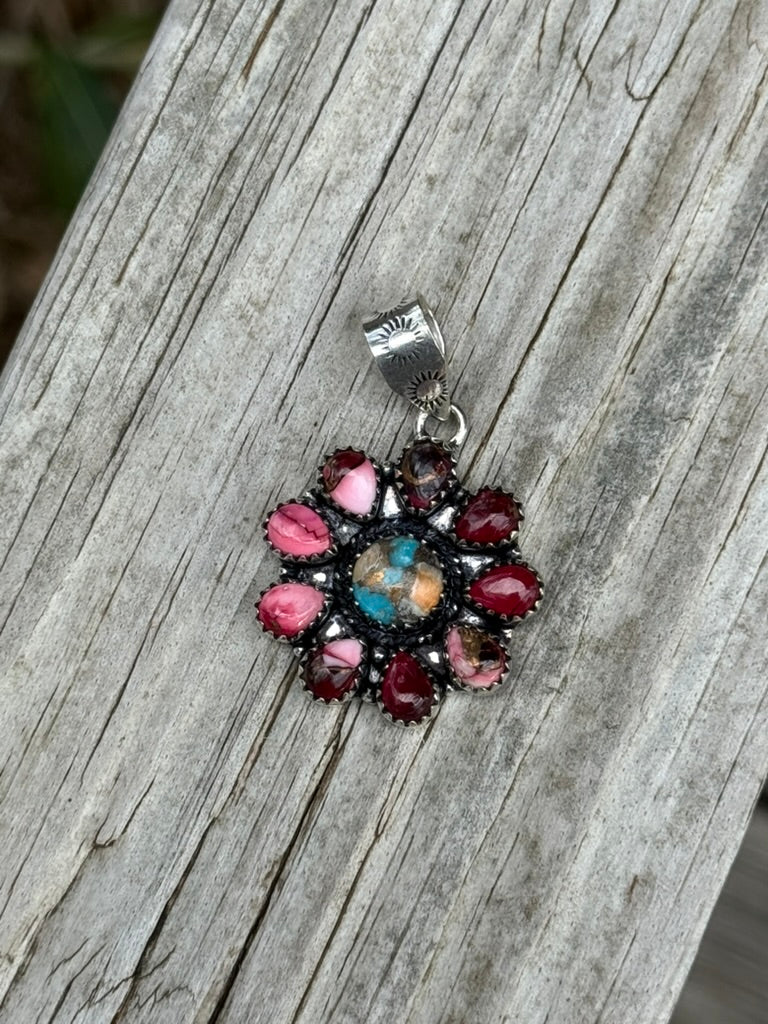 Wild Flower Blossom Pendant