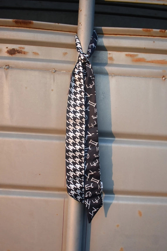 Western Brands Houndstooth Twilly