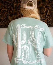 Country Roots Oversized Graphic Tee