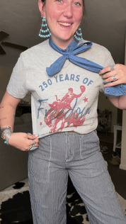 250 Years of Freedom Graphic TeeLight Heather GreyS