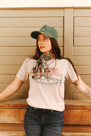 3-pc Pearl Lariat, Flat Turquoise Necklace & Bandana Bundle