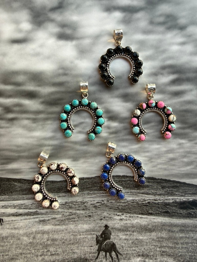 Authentic Crescent Naja Pendants
