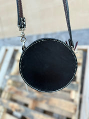 Cowboy Stitch Canteen Crossbody Bag