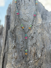 Southwest Spirit Multicolor Lariat Necklace