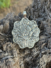 Turquoise Blossom Cluster Pendant