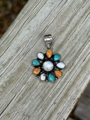 Wild Flower Blossom Pendant