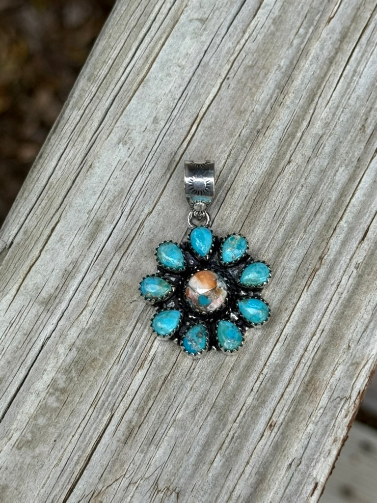 Wild Flower Blossom Pendant