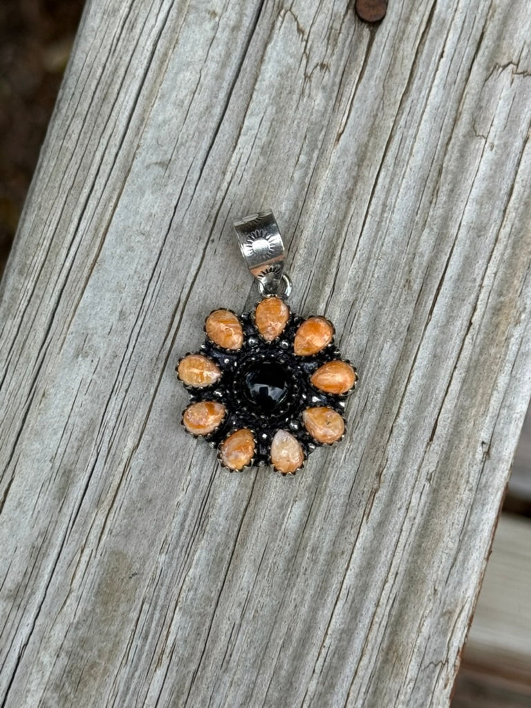 Wild Flower Blossom Pendant