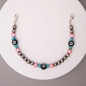 8 - Ball Charm Trucker Hat Chain