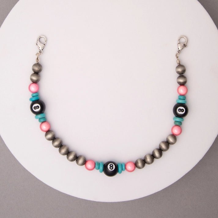 8 - Ball Charm Trucker Hat Chain
