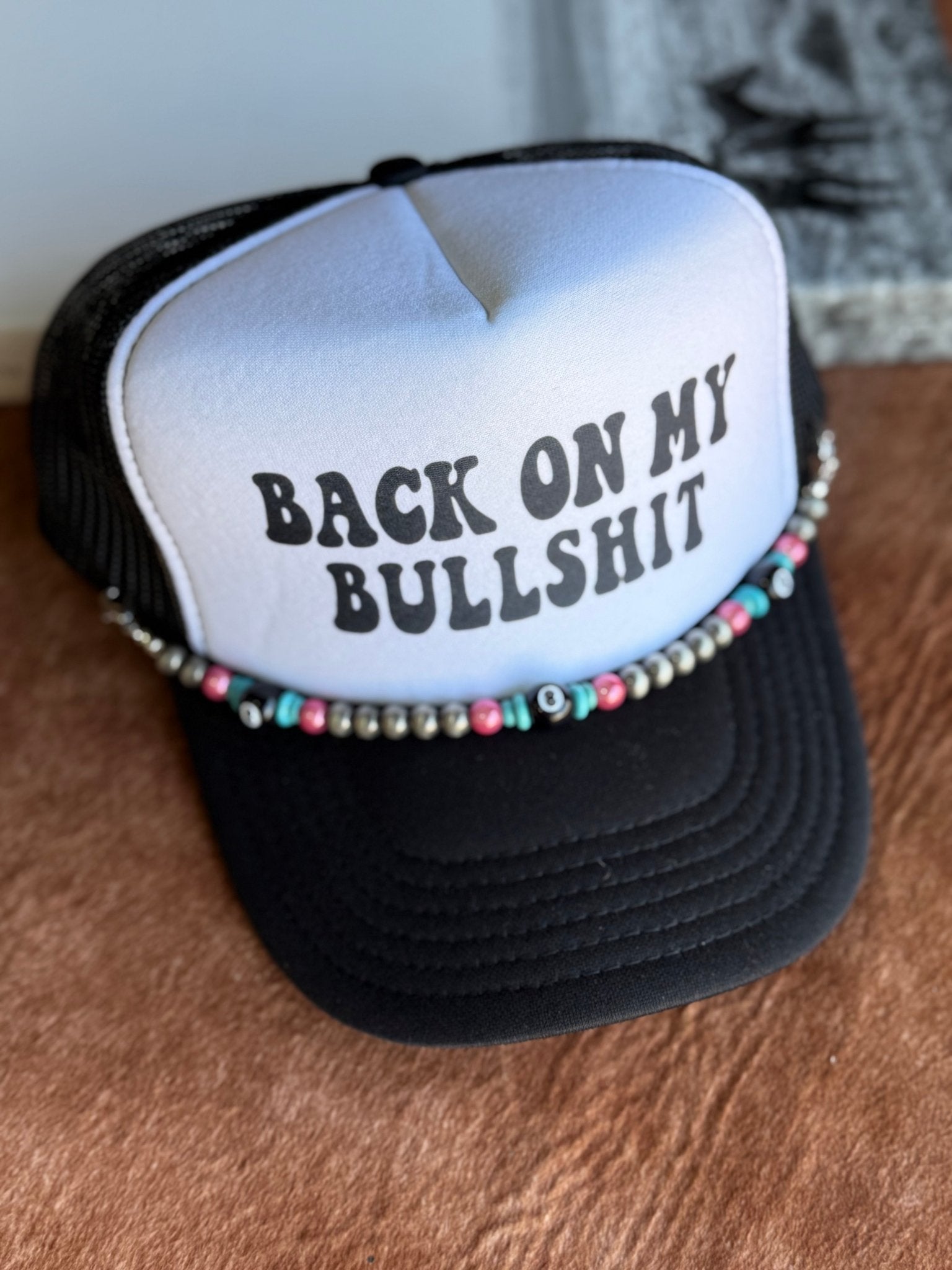 8 - Ball Charm Trucker Hat Chain