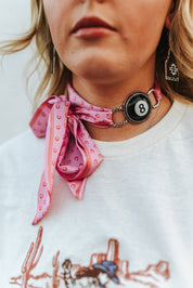 8 Ball Scarf Charm