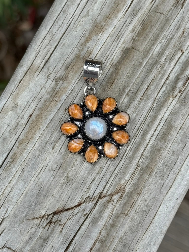 Wild Flower Blossom Pendant