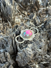 Authentic Cotton Candy Concho Bloom Scarf Slide Charm