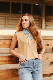 Horse Bit Muscle Tee