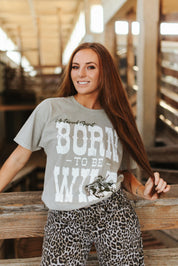 Born To Be Wild Oversized Graphic Tee