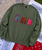 Chappy Boots Western Graphic Sweatshirt