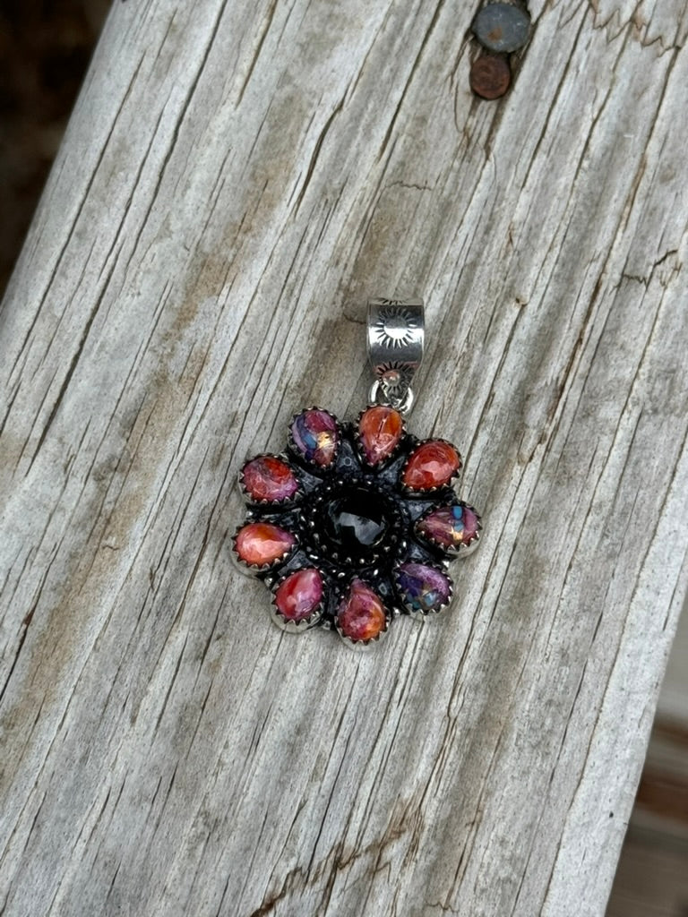 Wild Flower Blossom Pendant