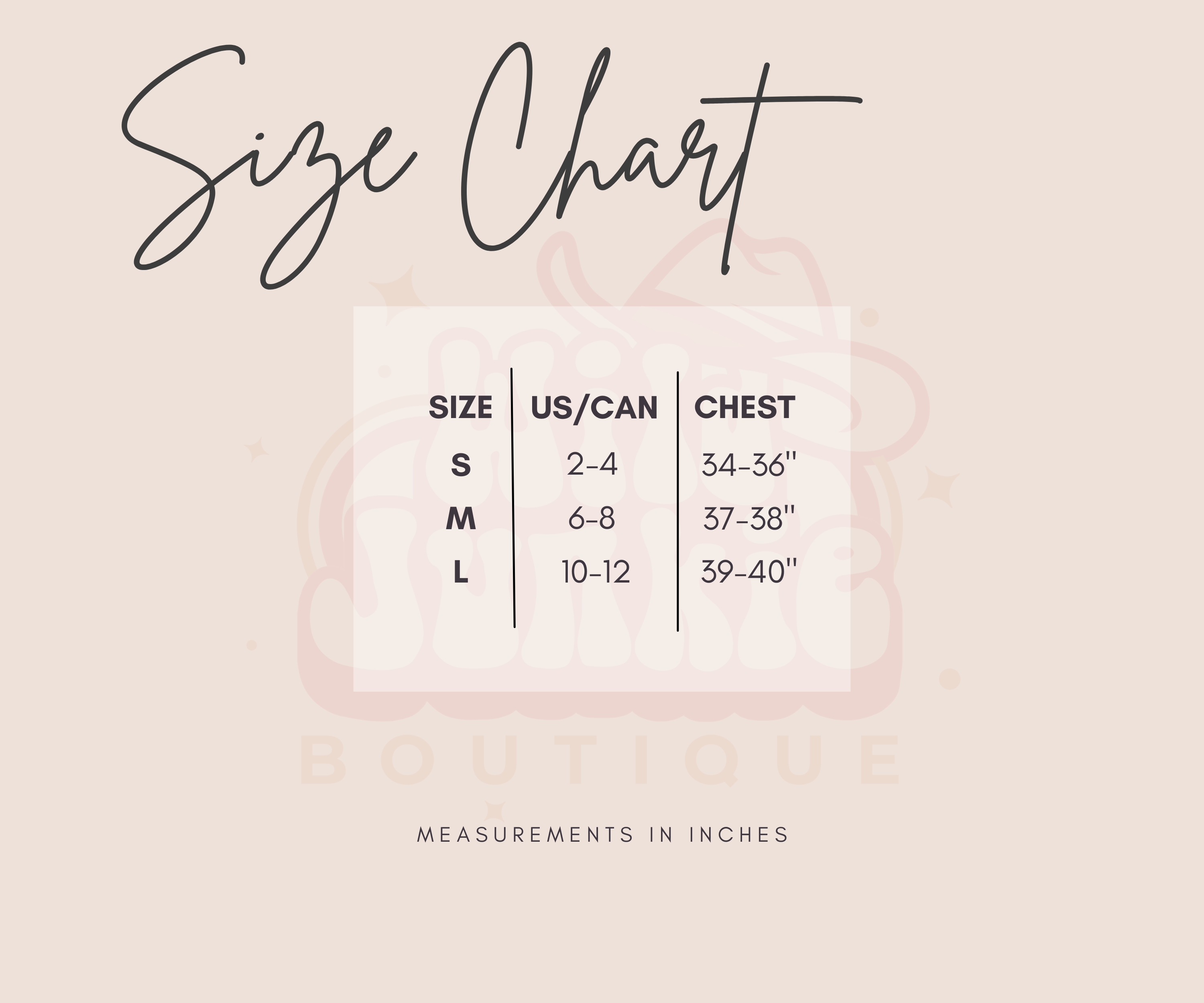 Size Chart Image