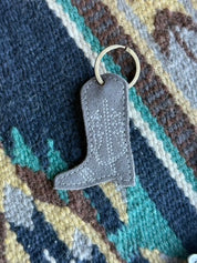 Leather Boot Key Chain
