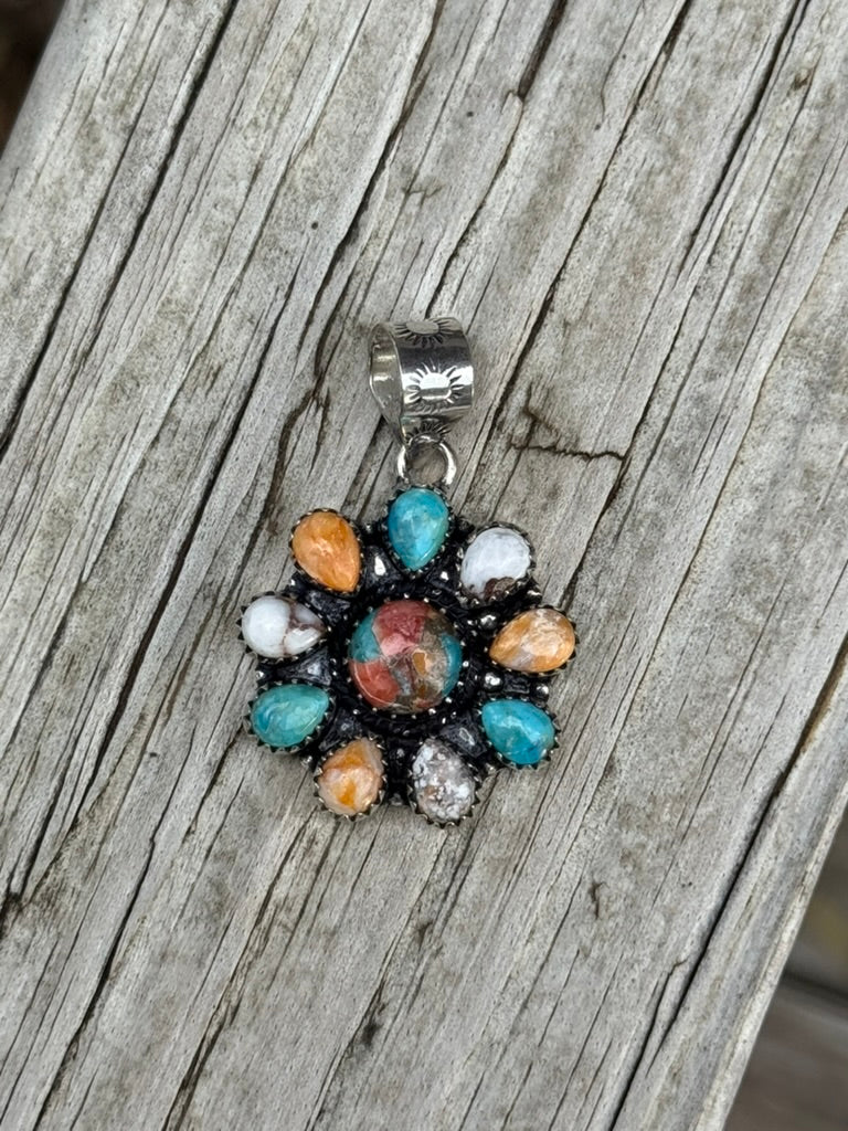 Wild Flower Blossom Pendant