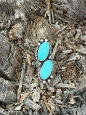 Authentic Twin Sky Horizon Ring