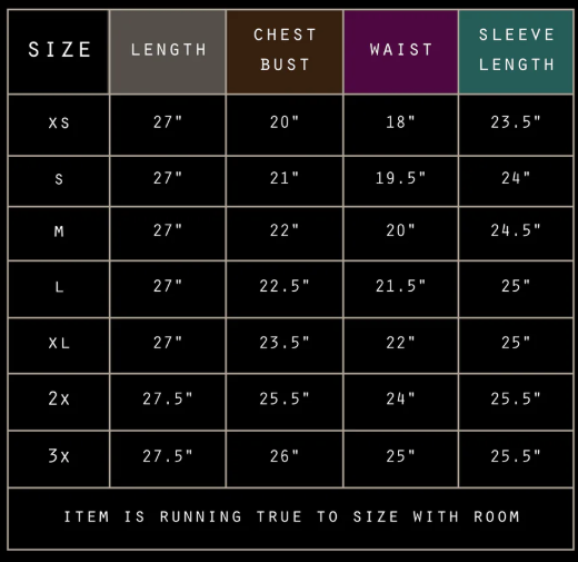 Size Chart Image