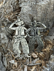 Western Dancing Cowboy Dangle Earrings