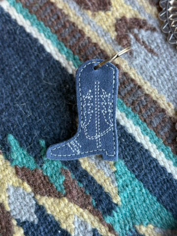 Leather Boot Key Chain