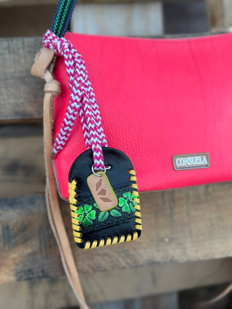 Hot Pink Consuela Crossbody Bag