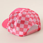 I'm Fine It's Just My Face Trucker Hat Pink