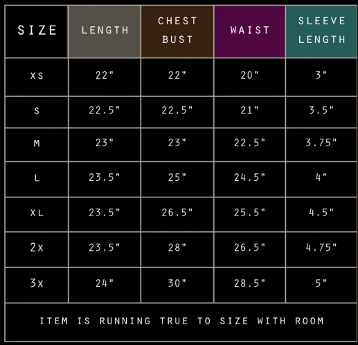 Size Chart Image