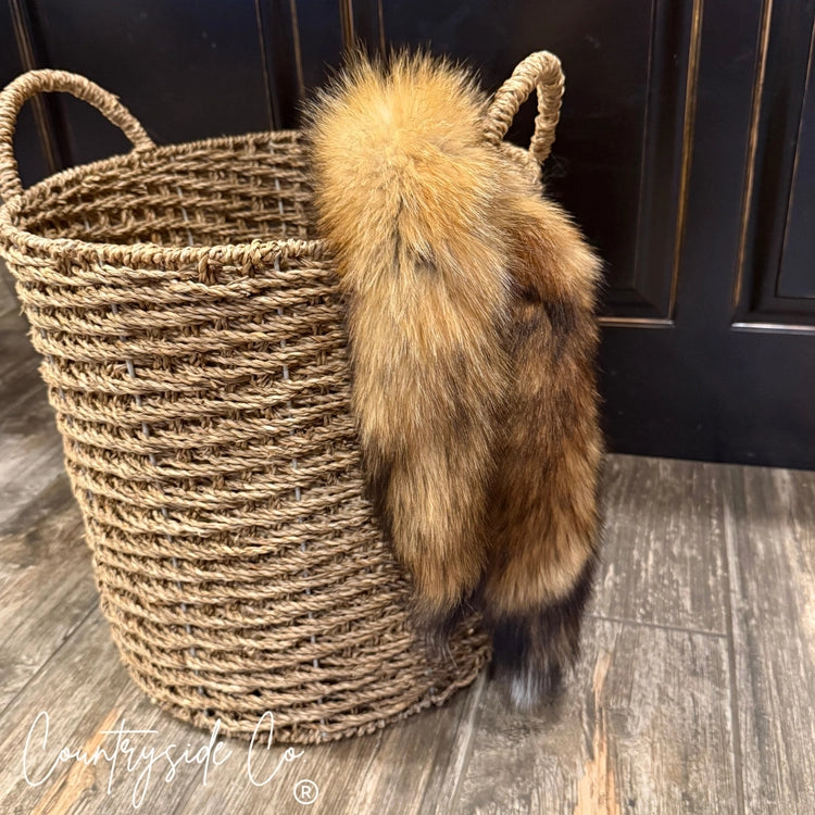 Genuine Fox Tail Bag Charm