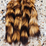 Genuine Raccoon Tail Bag Charm