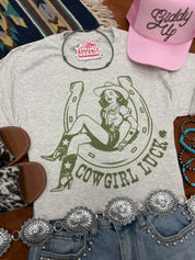 Cowgirl Luck Graphic Tee