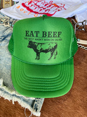 West Wasn't Won On Salads Trucker HatGreen