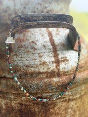Canyon Clay Turquoise Beaded Necklace