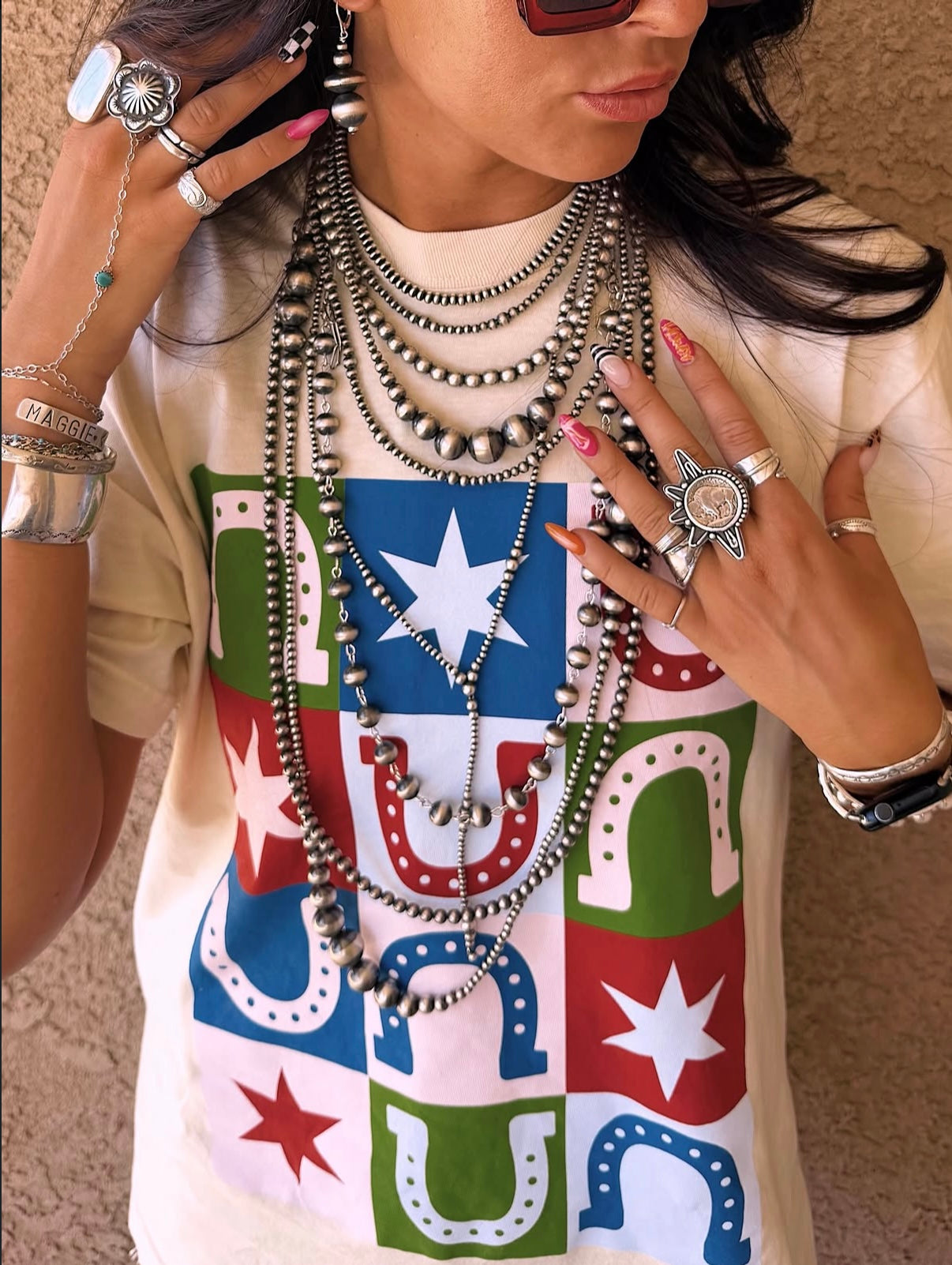 Lucky Horseshoe Graphic Tee